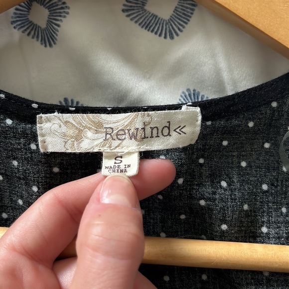 Black and White polka dot dress - Picture 2 of 5